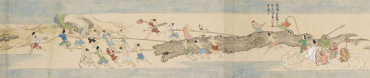 Great flood legend of Hase-dera